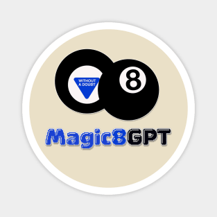 Magic 8 GPT - retro Magnet